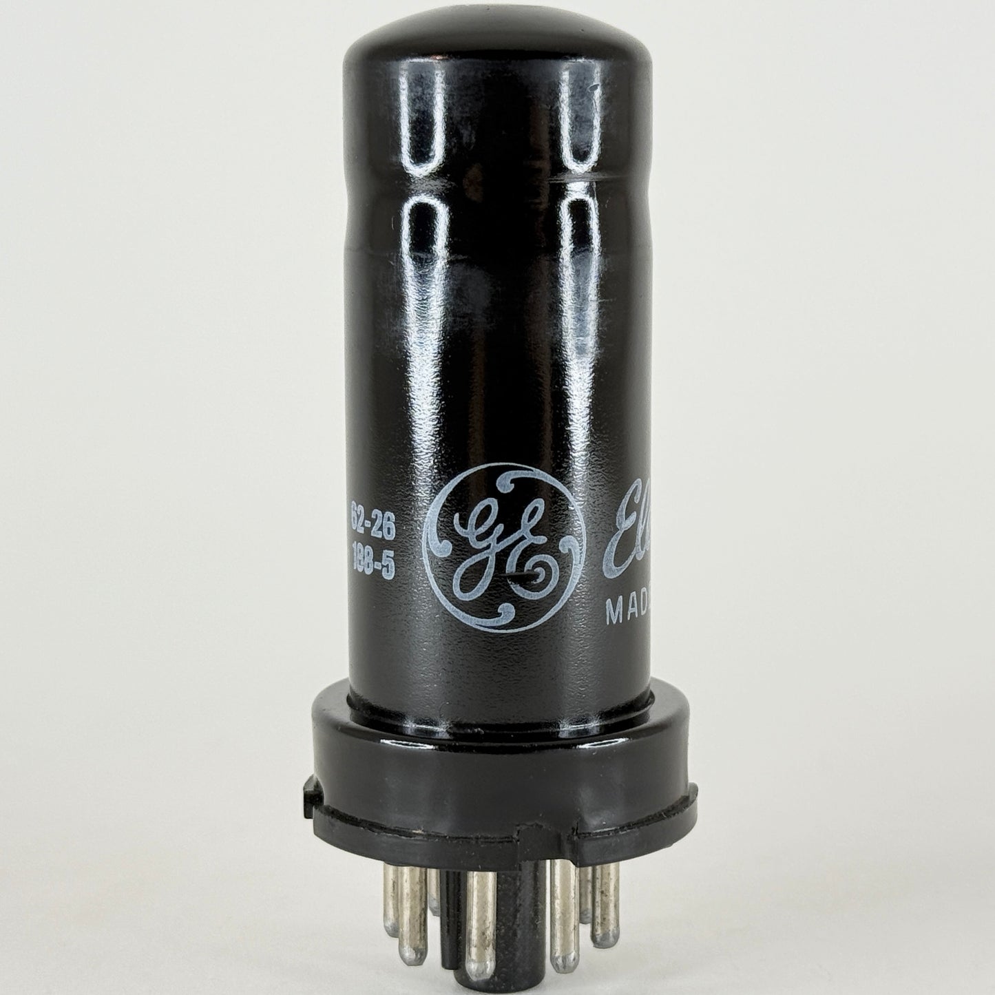 (1) Tested Very Strong GE 6AG7 Tube Code 62-26 General Electric Power Pentode
