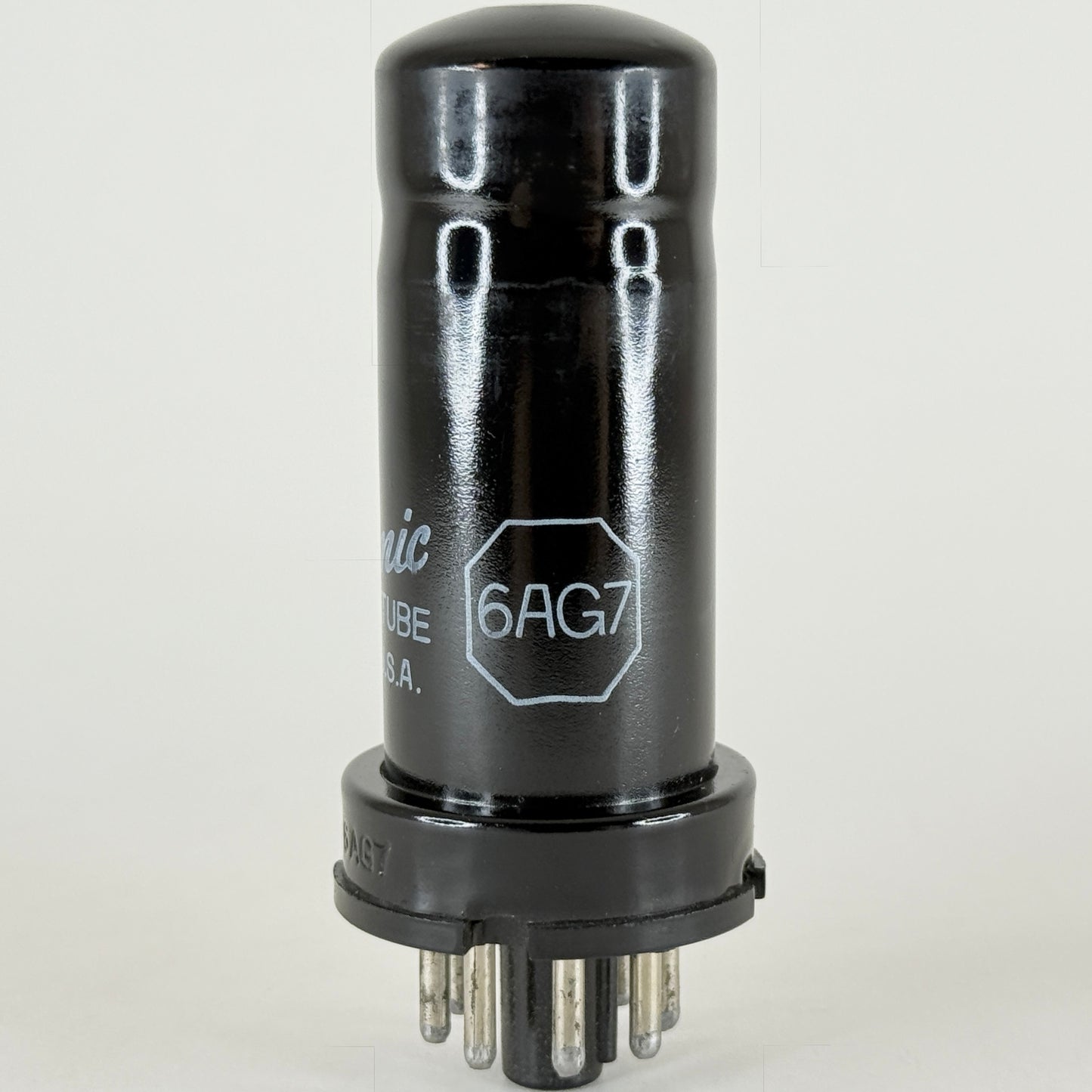 (1) Tested Very Strong GE 6AG7 Tube Code 62-26 General Electric Power Pentode