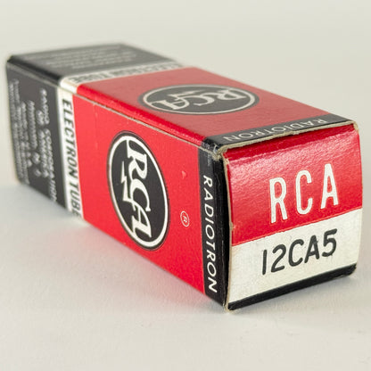 (1) Tested RCA 12CA5 Tube with Box Date Code KP 12CA5 Beam Power Vacuum Tube
