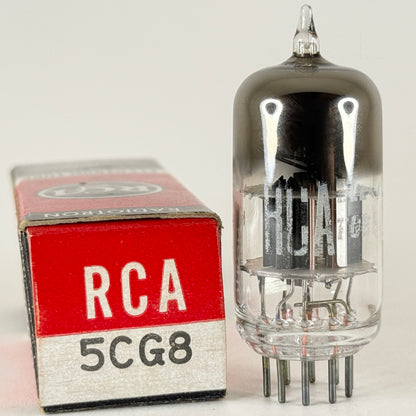 (1) Tested RCA 5CG8 Tube with Box Date Code KR Triode Pentode Vacuum Tube
