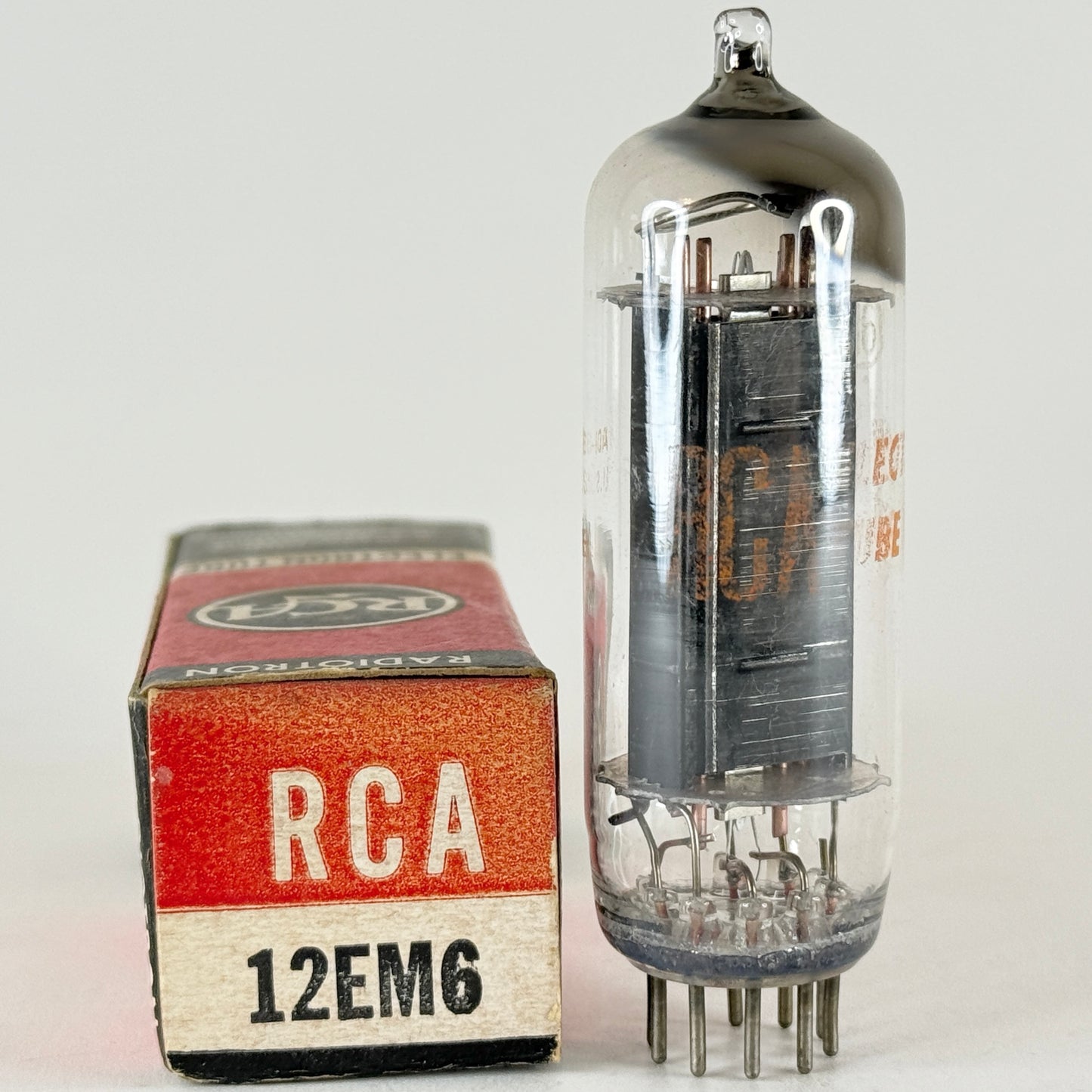 (1) Tested RCA 12EM6 Tube with Box Date Code LR Diode Tetrode Vacuum Tube