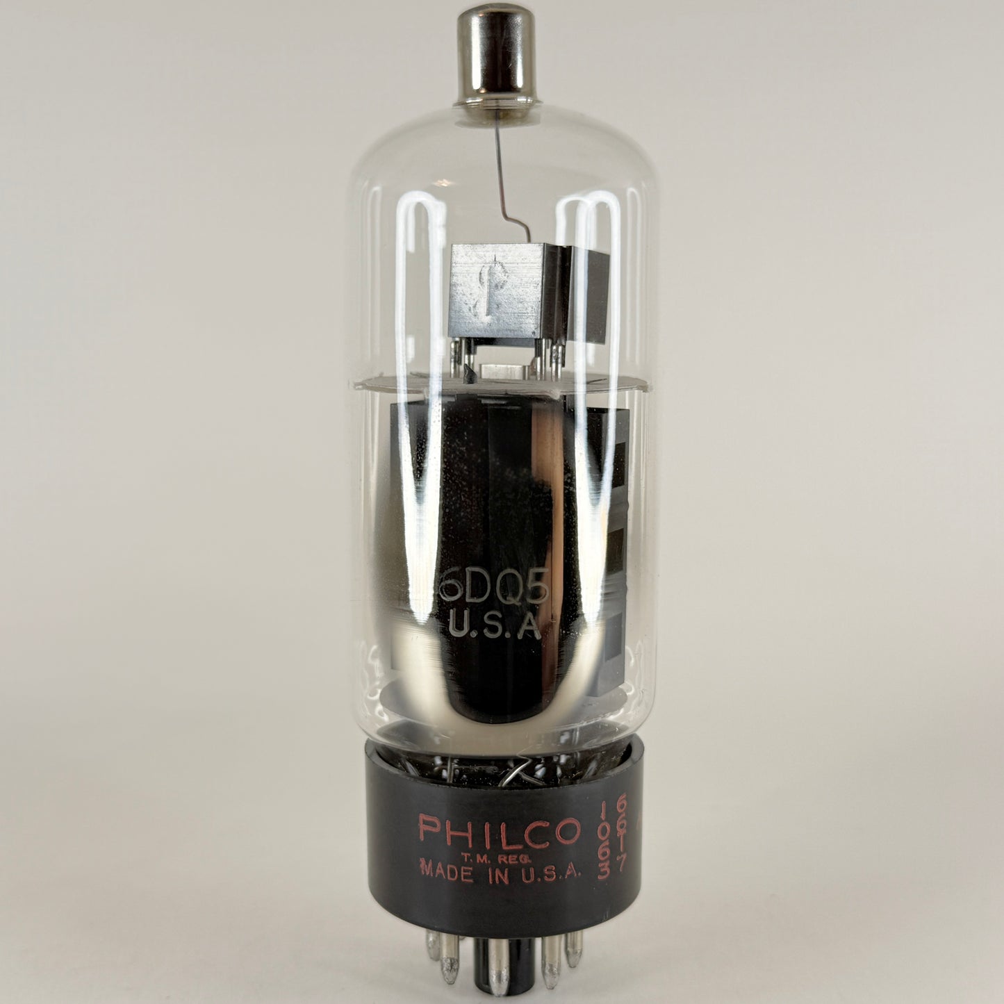 (1) Tested Philco Star Light 6DQ5 Tube with Box Code 66-17 Beam Power Tube