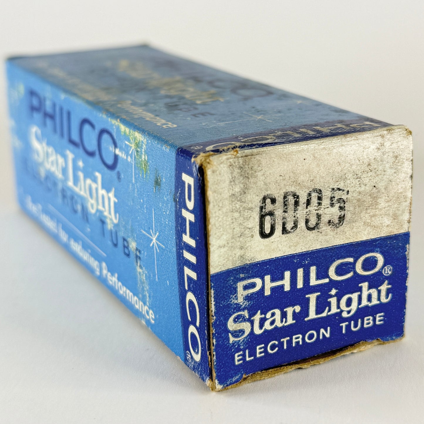 (1) Tested Philco Star Light 6DQ5 Tube with Box Code 66-17 Beam Power Tube