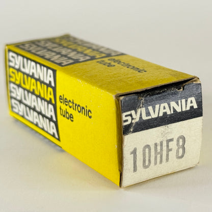 (1) Tested Sylvania 10HF8 Tube with Box Date Code NR ABV Triode Pentode Tube