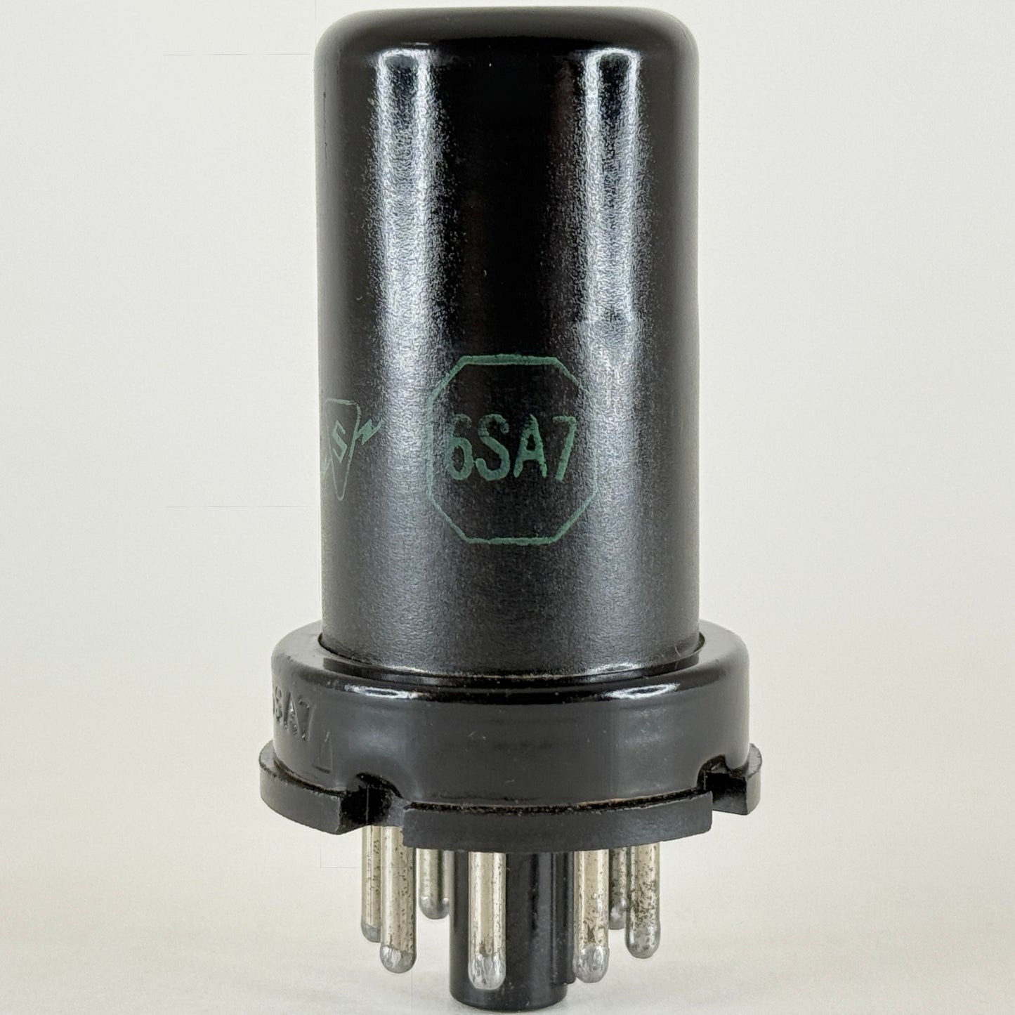(1) Tested 1952 Sylvania 6SA7 Tube with Box Code 252 Pentagrid Converter Tube