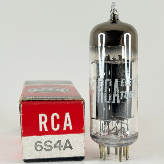 (1) Tested RCA 6S4A Tube with Box Date Code K9 Medium Mu Triode Vacuum Tube