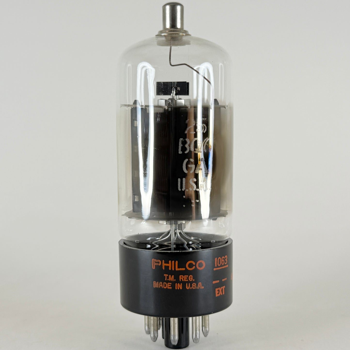 (1) Tested Philco 25BQ6GA 25CU6 Tube and Box Code EXT 25BQ6GA Tube 25CU6 Tube