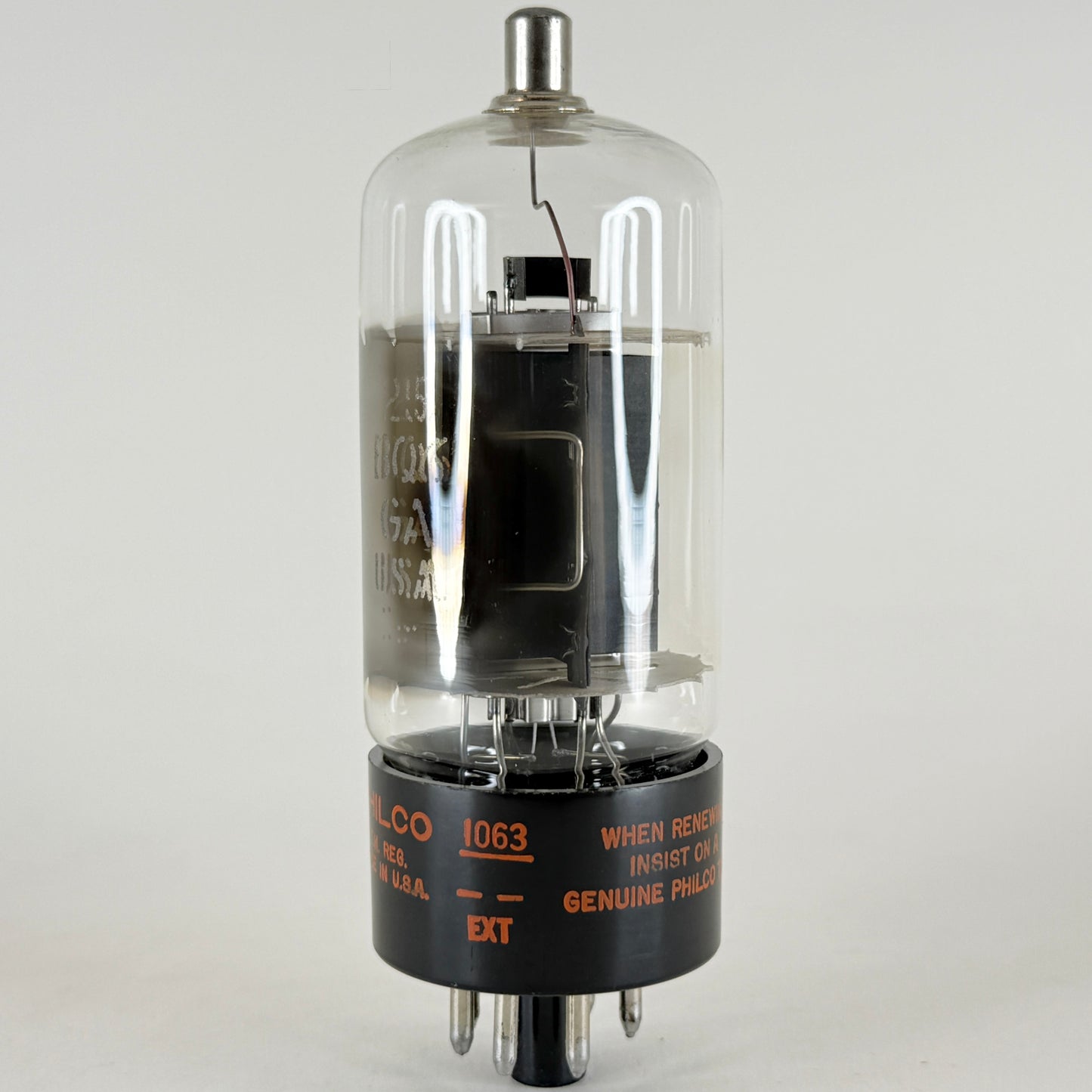 (1) Tested Philco 25BQ6GA 25CU6 Tube and Box Code EXT 25BQ6GA Tube 25CU6 Tube