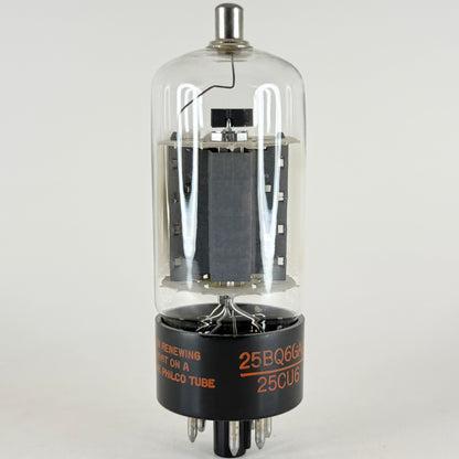 (1) Tested Philco 25BQ6GA 25CU6 Tube and Box Code EXT 25BQ6GA Tube 25CU6 Tube