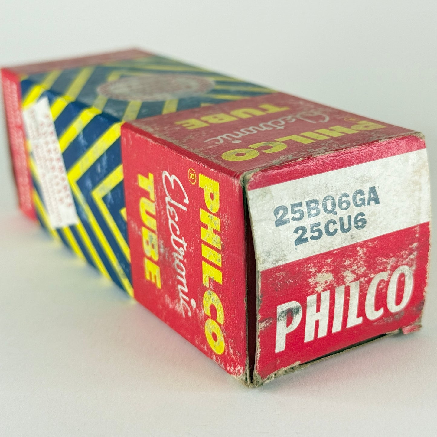 (1) Tested Philco 25BQ6GA 25CU6 Tube and Box Code EXT 25BQ6GA Tube 25CU6 Tube