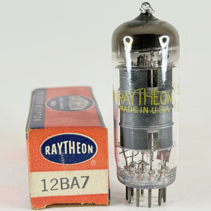 (1) Tested Strong Raytheon 12BA7 Tube with Box Code 126 Pentagrid Converter (a)