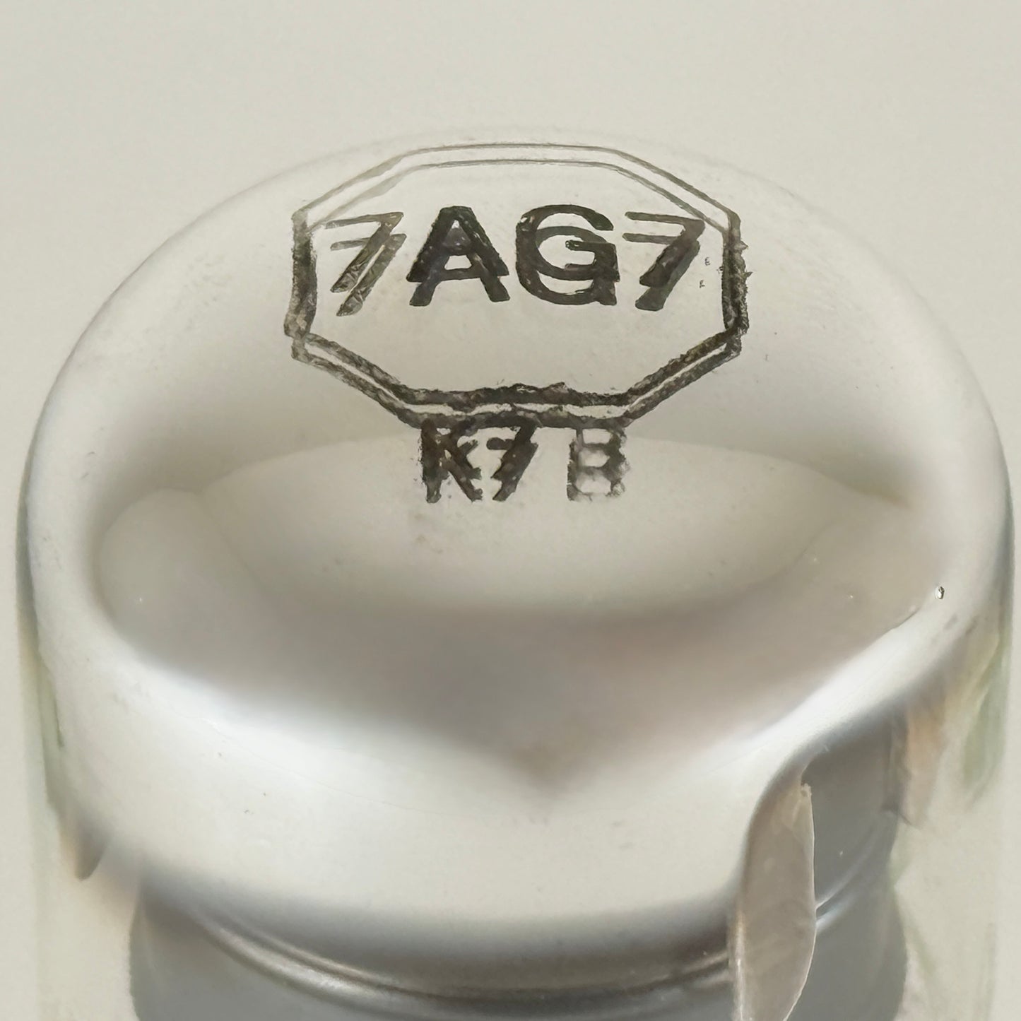 (1) Tested 1948 Sylvania 7AG7 Tube Code 8-13 Loktal Tube Loctal Pentode Tube (a)