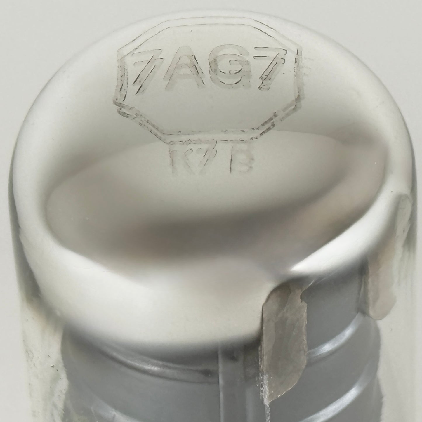 (1) Tested 1958 Sylvania 7AG7 Tube Date Code 8-13 Pentode Loctal Vacuum Tube (b)