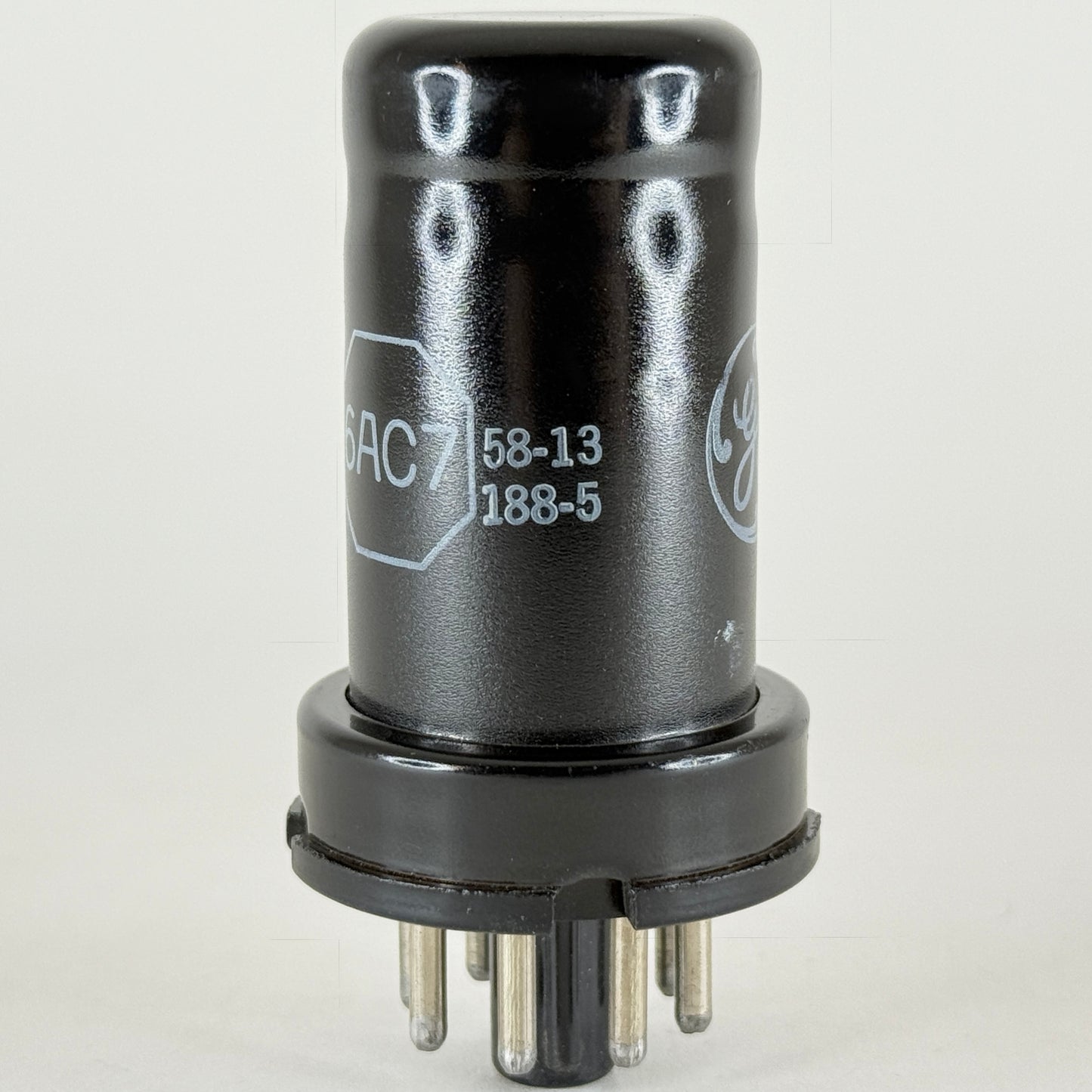 (1) Tested GE 6AC7 Tube Date Code 58-13 General Electric 6AC7 Pentode Tube