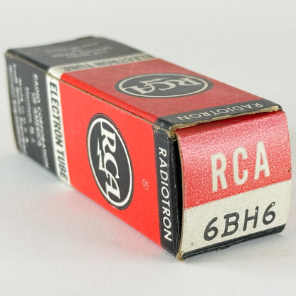 (1) Tested RCA 6BH6 Tube with Box Date Code CJ Sharp Cutoff Pentode Vacuum Tube