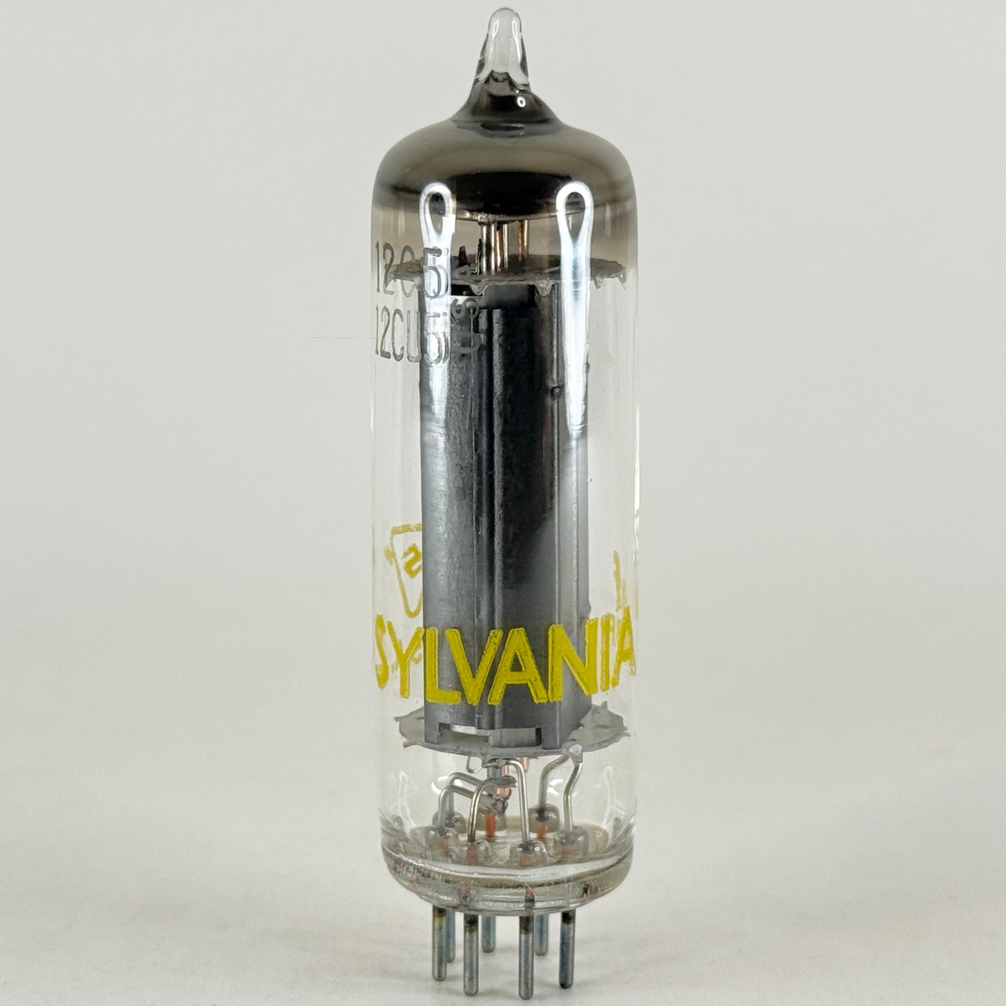 (1) Tested Sylvania 12CU5 12C5 Tube with Box Date Code ef ABF 12CU5 Tube 12C5