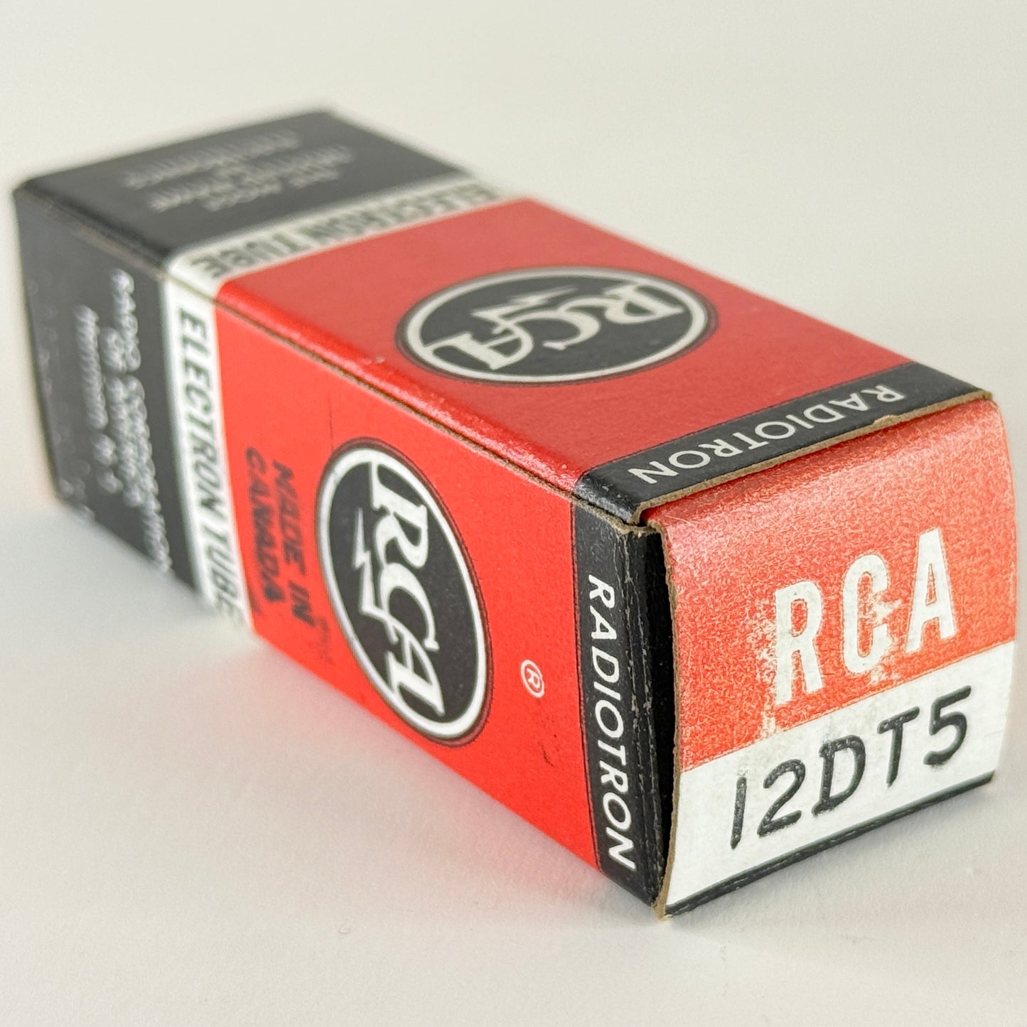 (1) Tested Strong RCA 12DT5 Tube with Box Canada Date Code BU Beam Power Tube