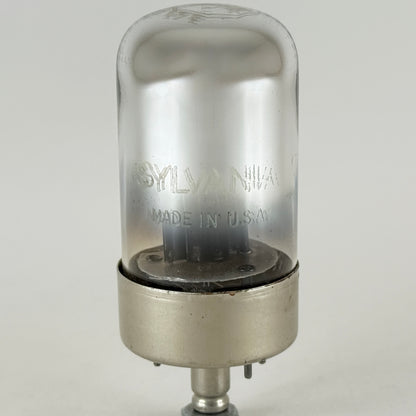 (1) Tested 1957 Sylvania 7B4 Tube Code 7-52 Triode Loctal Tube Loktal Tube (a)