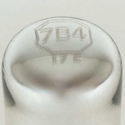 (1) Tested 1957 Sylvania 7B4 Tube Code 7-52 Triode Loctal Tube Loktal Tube (a)