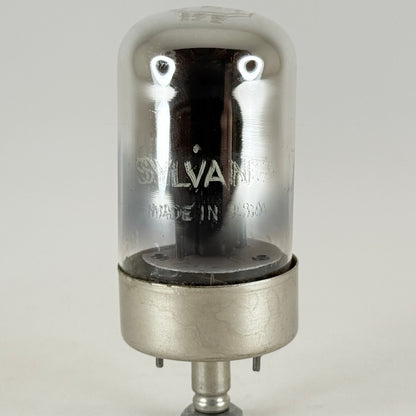 (1) Tested Strong 1957 Sylvania 7B4 Tube Code 7-52 Triode Loctal Tube (b)