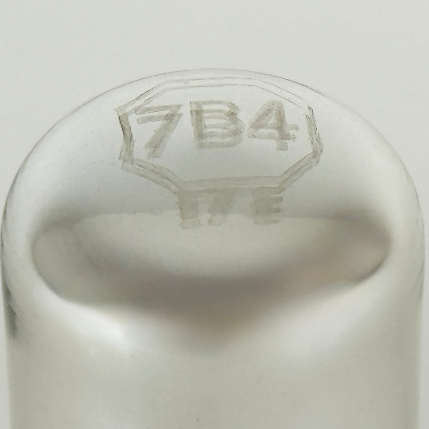 (1) Tested Strong 1957 Sylvania 7B4 Tube Code 7-52 Triode Loctal Tube (b)