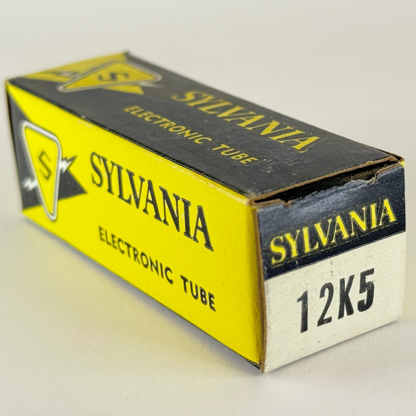 (1) Tested Sylvania 12K5 Tube with Box Code NR ADT Power Tetrode Vacuum Tube