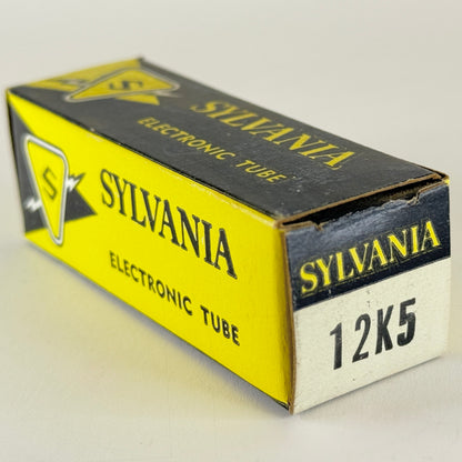 (1) Tested Sylvania 12K5 Tube with Box Code NR ADT Power Tetrode Vacuum Tube