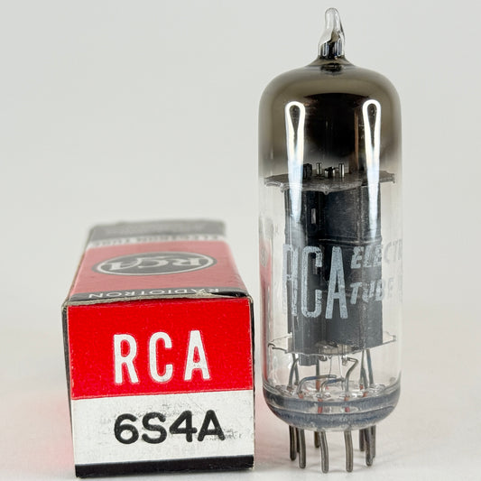 (1) Tested RCA 6S4A Tube and Box Date Code KP Medium Mu Triode Vacuum Tube