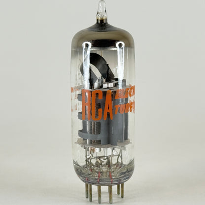 (1) Tested RCA 6JE8 Tube with Box Code AV High Mu Triode Sharp Cutoff Pentode