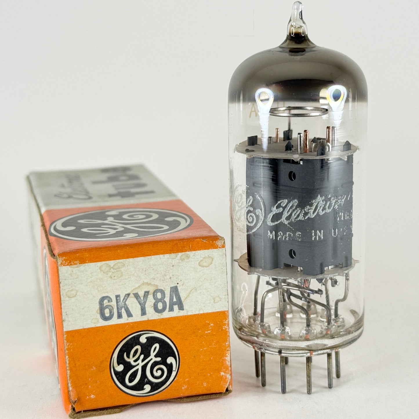 (1) Tested GE 6KY8A Tube with Box Date Code HY General Electric 6KY8 A Tube