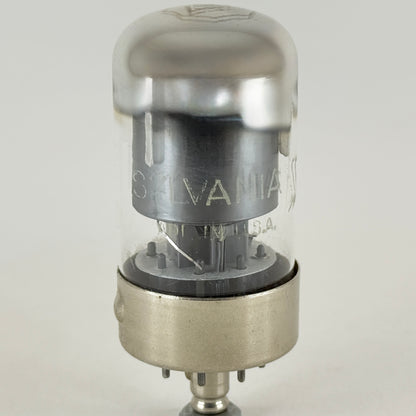 (1) Tested Strong 1957 Sylvania 7E7 Tube Code 7-13 Double Diode Pentode Tube