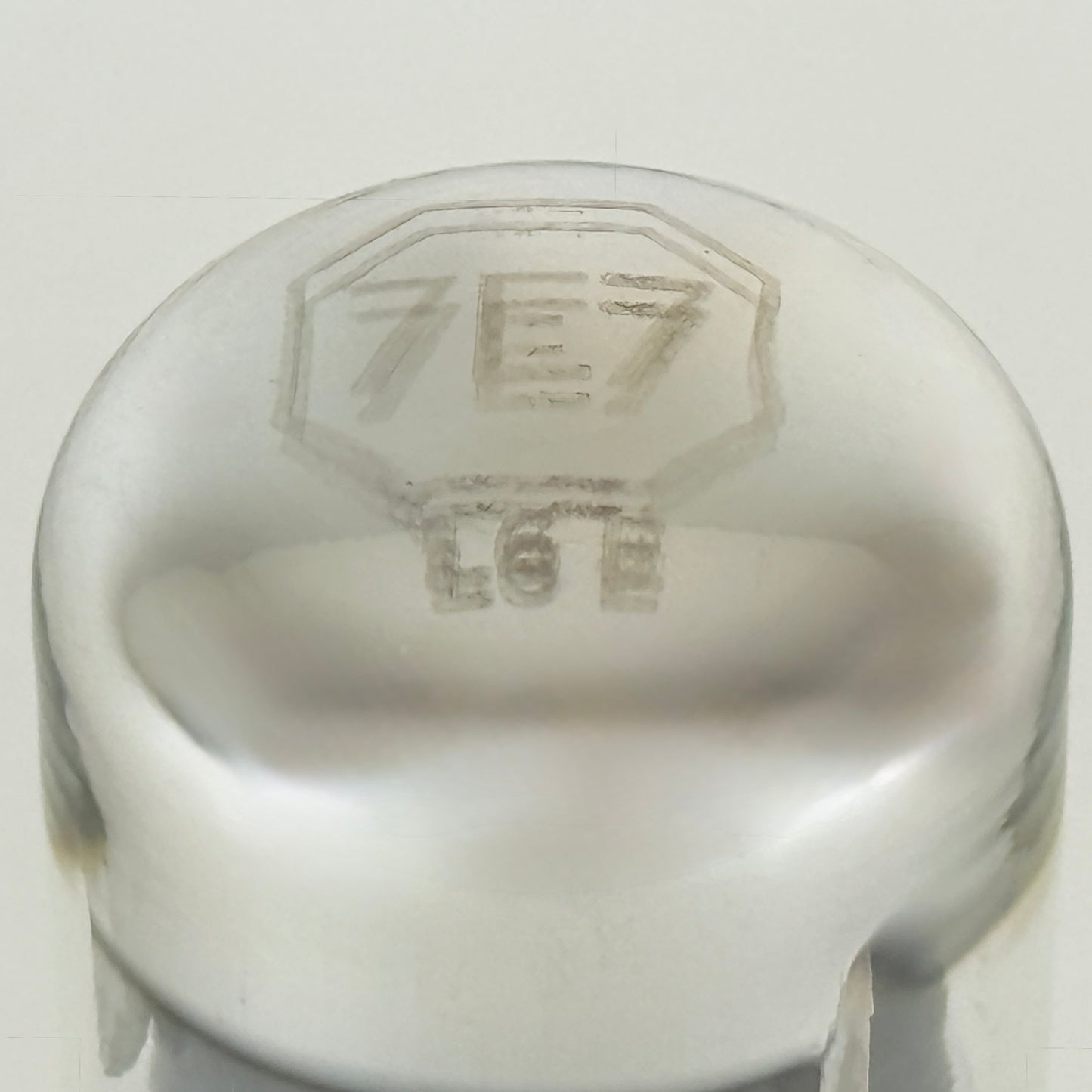 (1) Tested Strong 1957 Sylvania 7E7 Tube Code 7-13 Double Diode Pentode Tube
