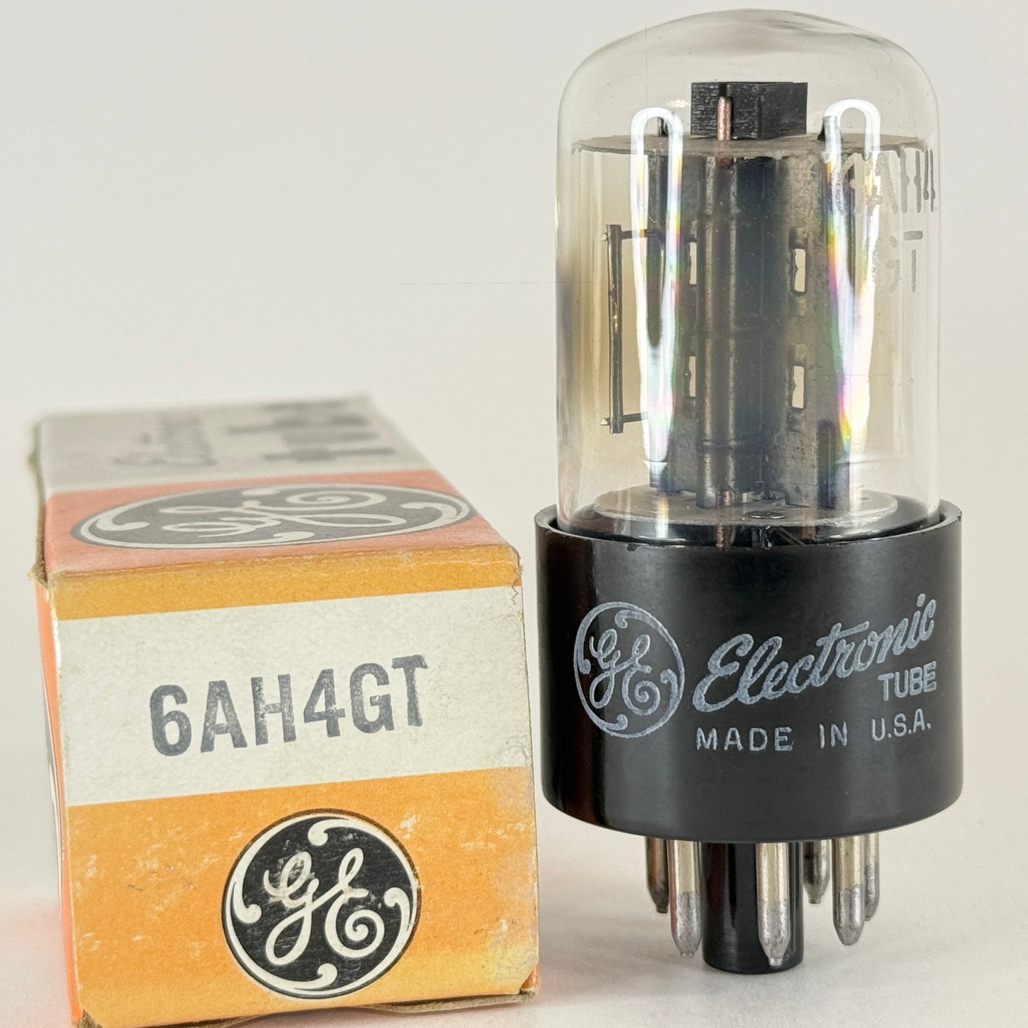 (1) Tested GE 6AH4GT Tube Date Code 68-12 General Electric 6AH4 GT Low Mu Triode