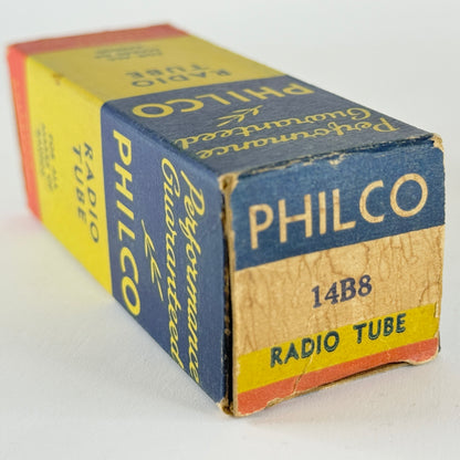 (1) Tested Philco 14B8 Tube with Box Date Code 09 Pentagrid Converter Tube