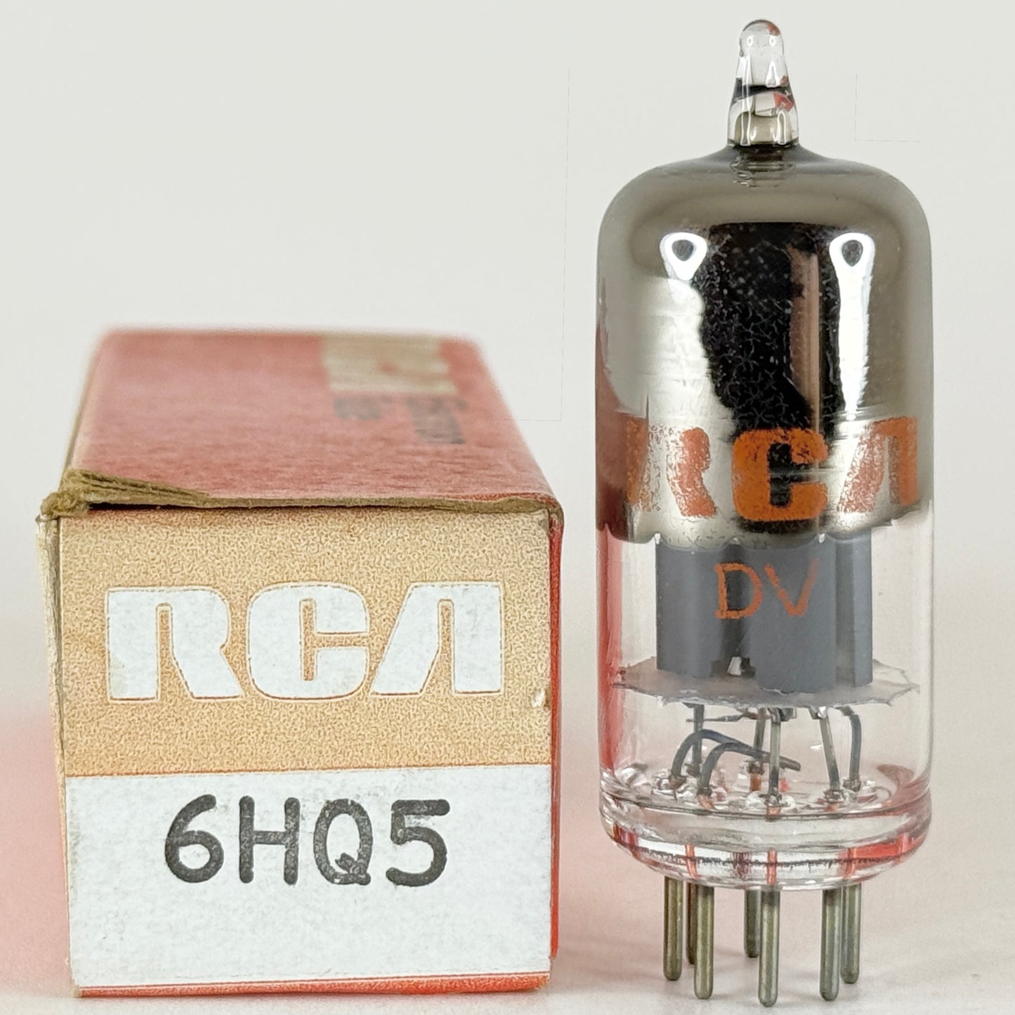 (1) Tested RCA 6HQ5 Tube with Box Date Code DV Triode Vacuum Tube