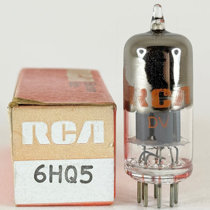 (1) Tested RCA 6HQ5 Tube with Box Date Code DV Triode Vacuum Tube