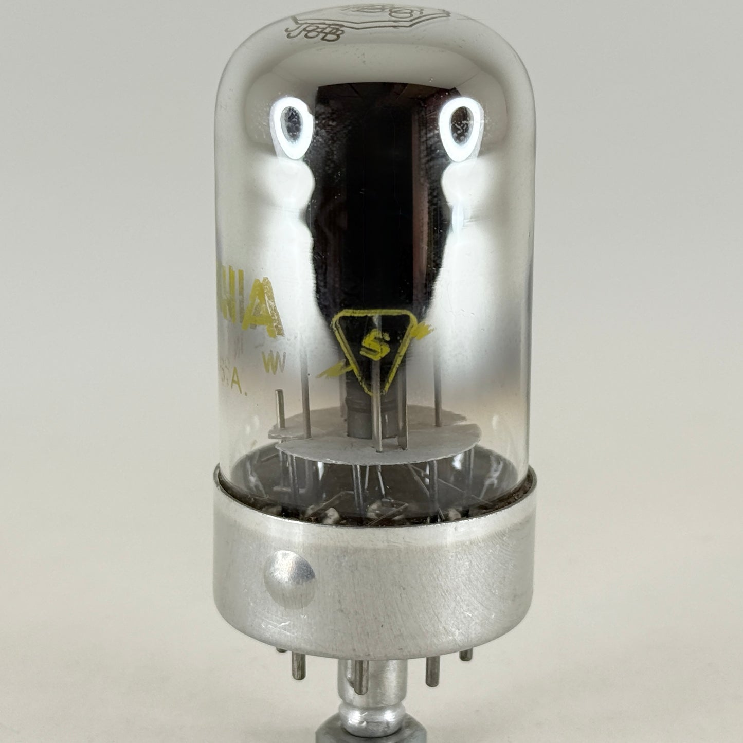 (1) Tested Sylvania 14B6 Tube with Box Date Code W Double Diode Triode Tube