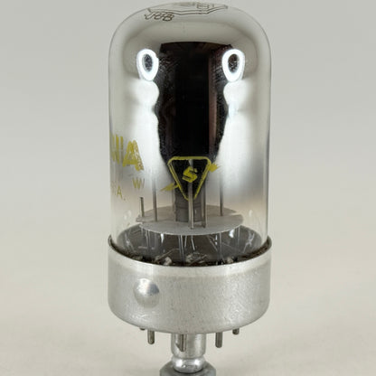 (1) Tested Sylvania 14B6 Tube with Box Date Code W Double Diode Triode Tube