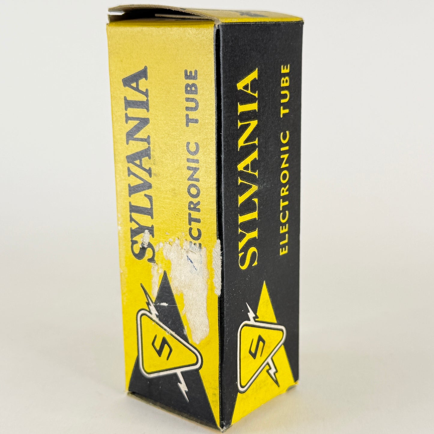 (1) Tested Sylvania 14B6 Tube with Box Date Code W Double Diode Triode Tube