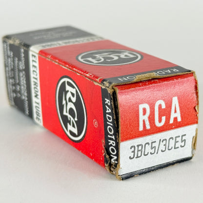(1) Tested RCA 3BC5 3CE5 Tube with Box Date Code BN Sharp Cutoff Pentode Tube