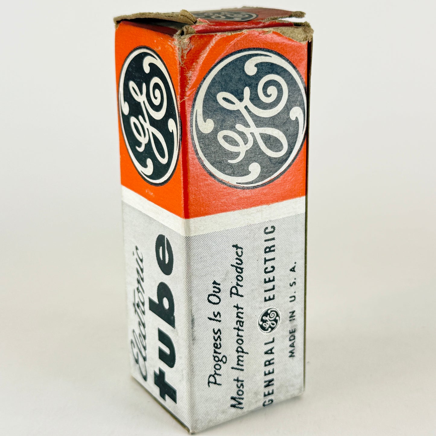 (1) Tested GE 6Y6GT Tube with Box Date Code 62-22 General Electric 6Y6 GT Tube