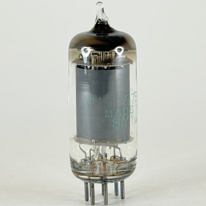 (1) Tested 1961 Sylvania JHS 5750 6BE6W Tube with Box Code 6130 6BE6 W Tube