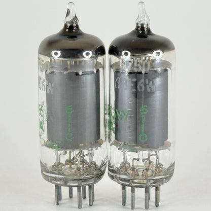 Tested Matched Pair 1961 Sylvania JHS 5750 6BE6W Tubes with Boxes Code 6130