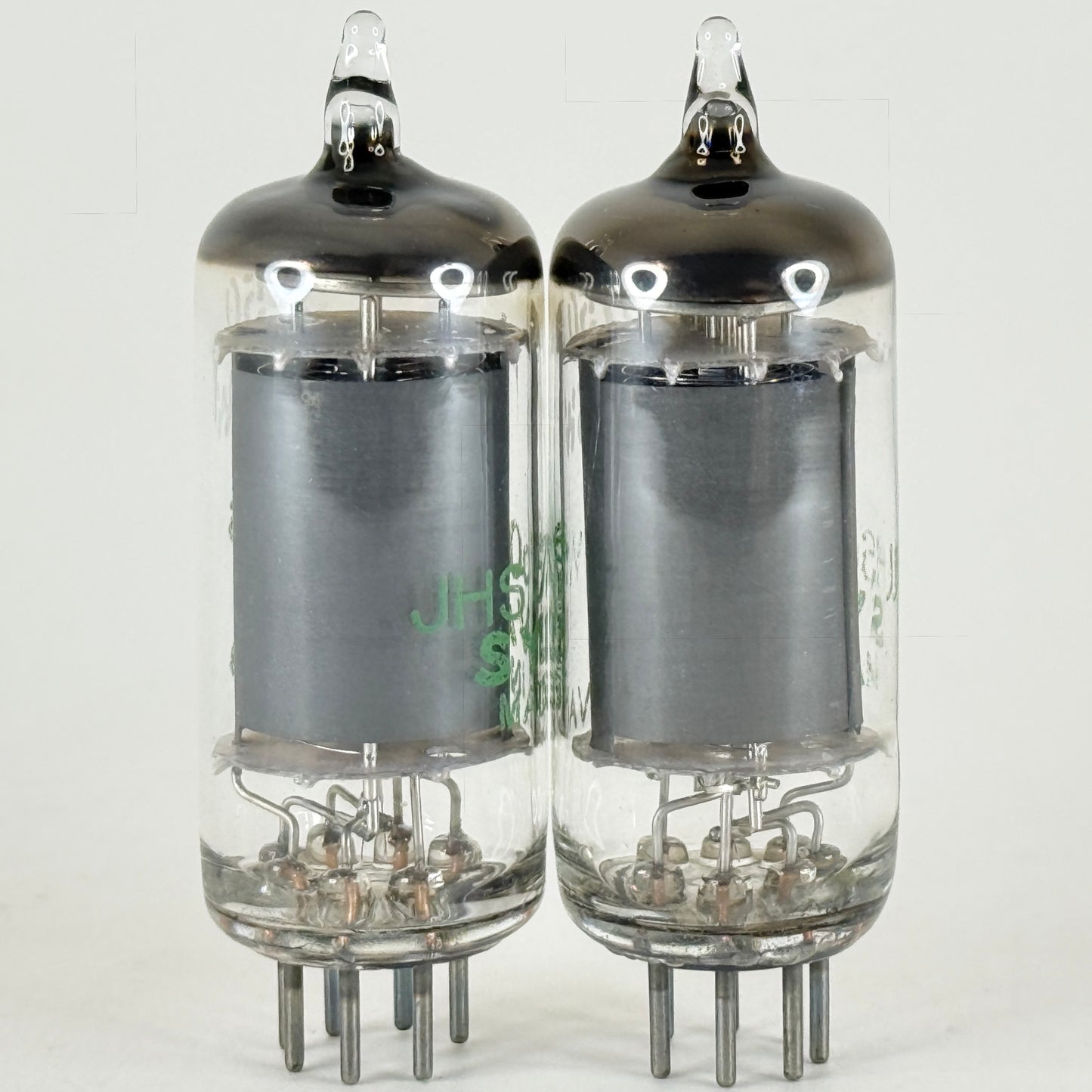 Tested Matched Pair 1961 Sylvania JHS 5750 6BE6W Tubes with Boxes Code 6130
