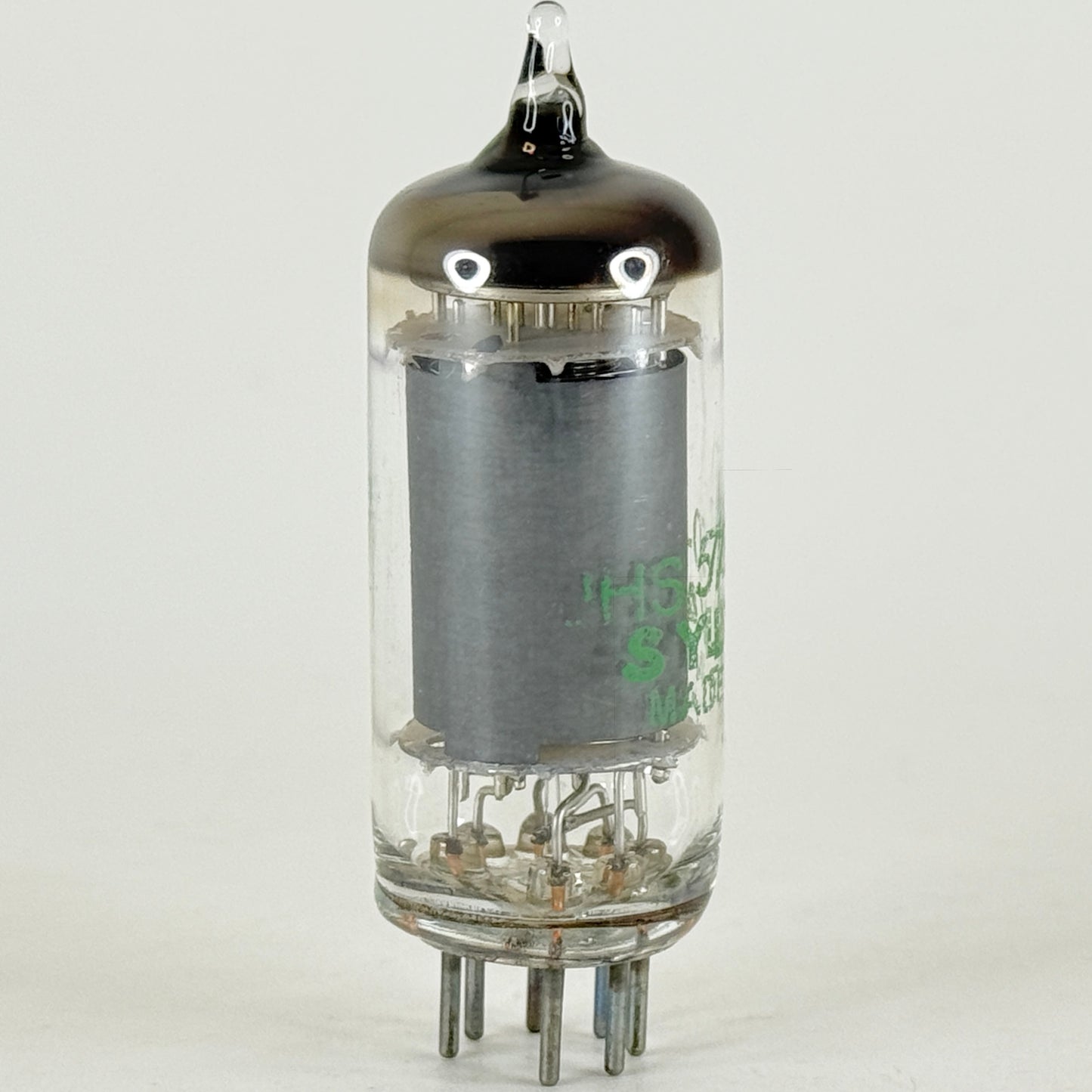 (1) Tested 1961 Sylvania JHS 5750 6BE6W Tube with Box Code 6110 6BE6 W Tube