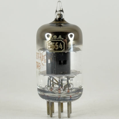 (1) Tested Very Strong RCA 5654 Tube (6AK5) Code BK Sharp Cutoff Pentode Tube