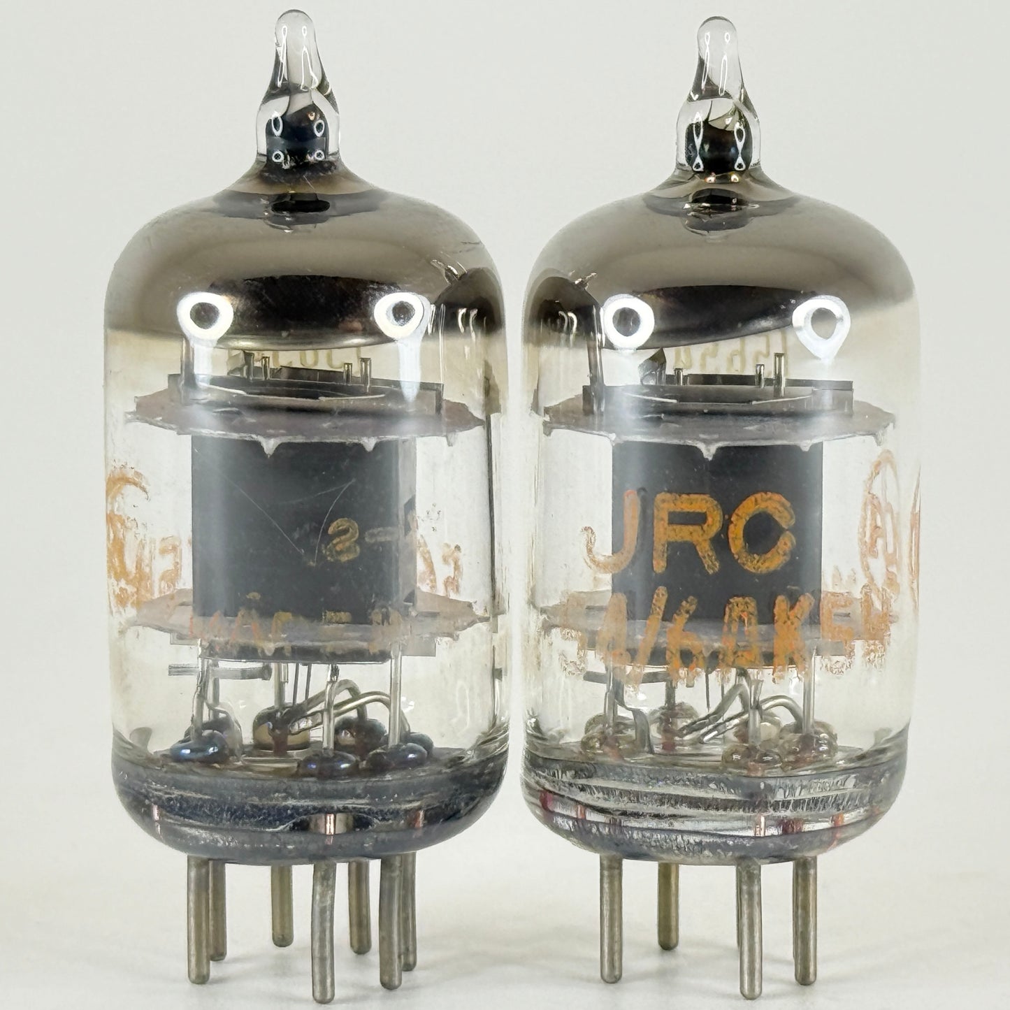 Tested Matched Pair of 1962 RCA JRC 5654 6AK5W Tubes with Boxes Date Codes 62-13