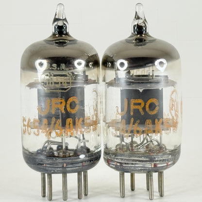 Tested Matched Pair of 1962 RCA JRC 5654 6AK5W Tubes with Boxes Date Codes 62-13