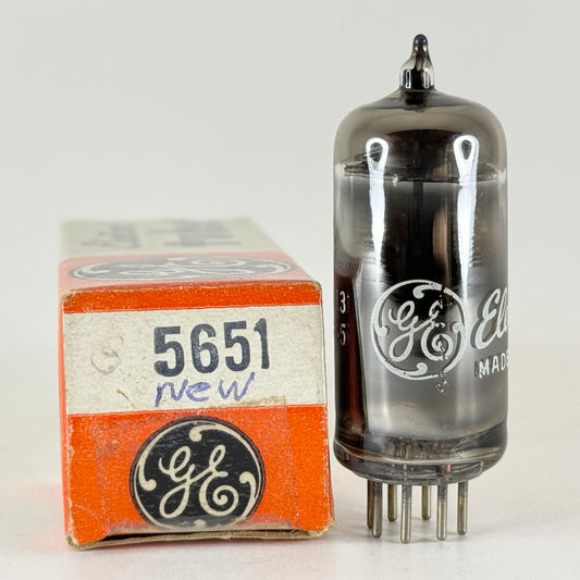 (1) Tested Strong GE 5651 Tube and Box 61-13 General Electric Voltage Regulator