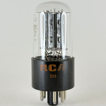 (1) Tested RCA 50Y6GT Tube Code DO 50Y6 GT Rectifier Doubler Vacuum Tube (a)